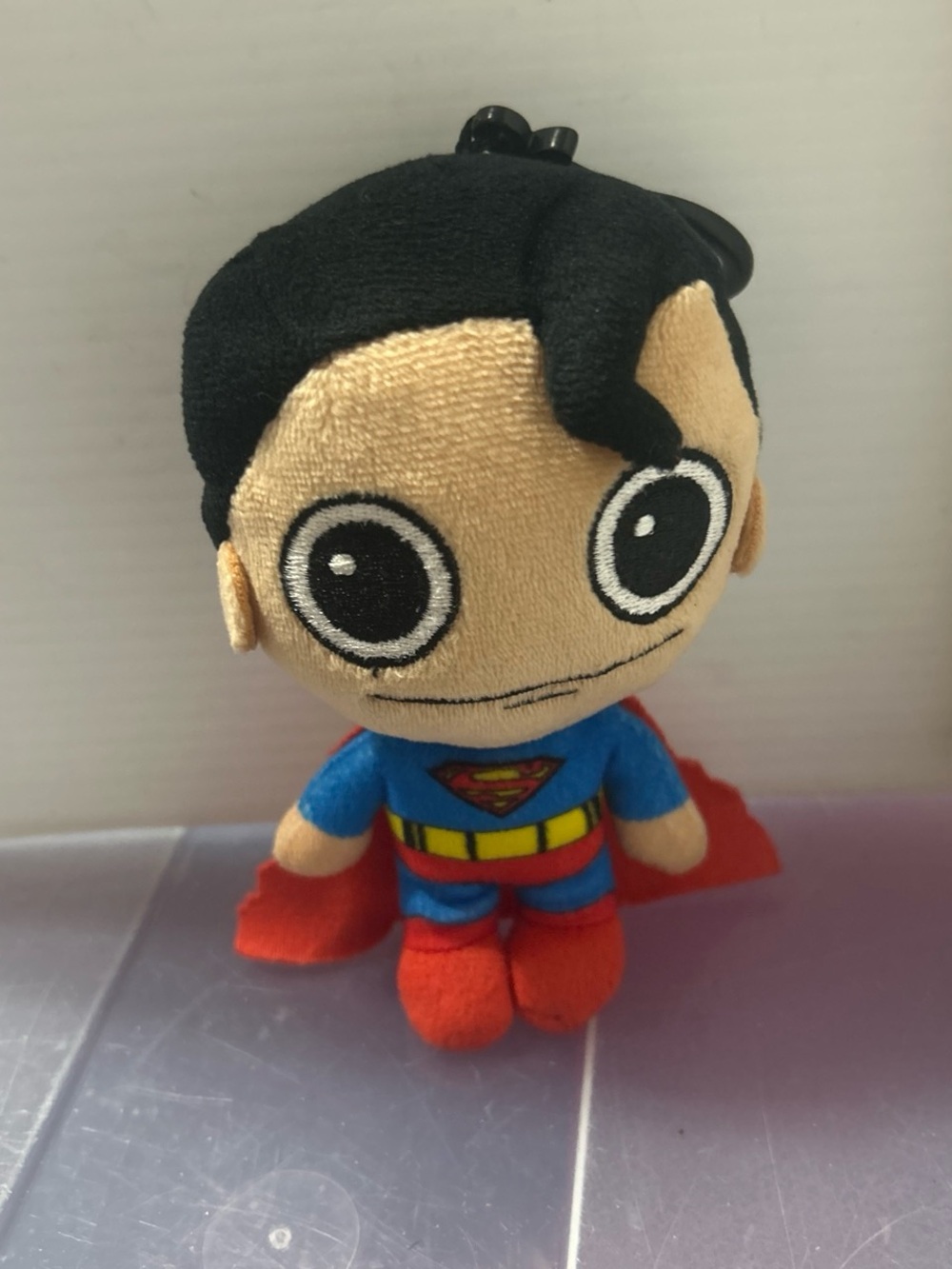 DC Comics Superman Plush Keychain - Blue, Red, Yellow